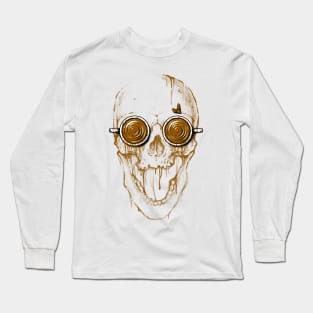 Skull Coffee Long Sleeve T-Shirt